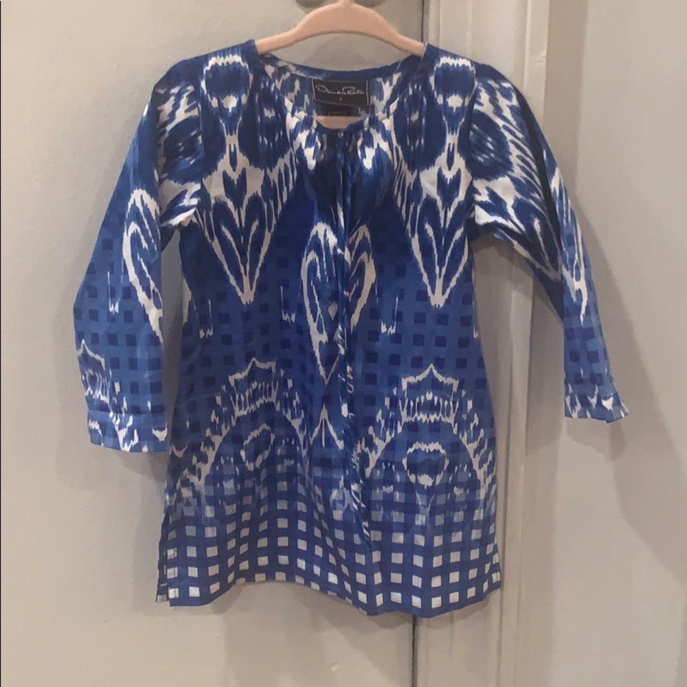 Oscar de la Renta Tunic Dress